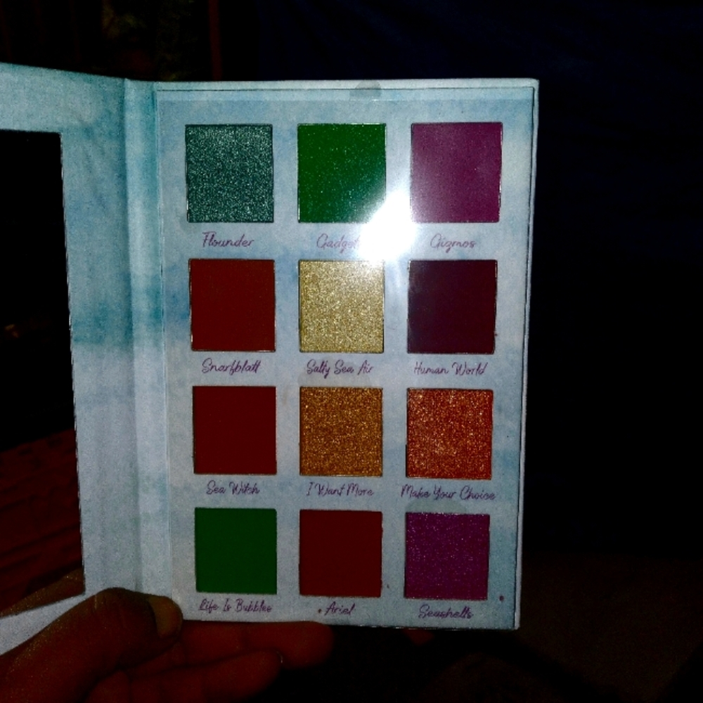 Disney little mermaid eyeshadow palettes